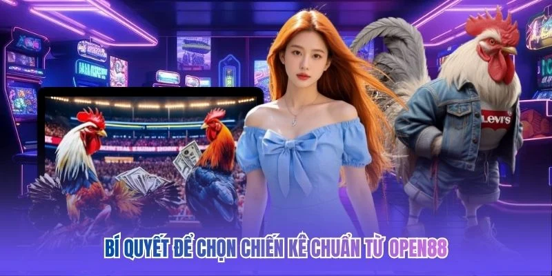 Bí quyết để chọn chiến kê chuẩn từ OPEN88